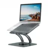 TOUNEE LS16A Swivel Laptop Stand for Desk, Adjustable Computer Stand Laptop Holder with 360° Rotating Base, All Laptop 10inch to 16inches