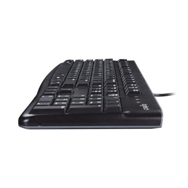 Logitech K120 USB Wired Keyboard | USB Plug-and-Play | Full-Size | Spill-Resistant