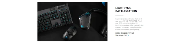 Logitech G913 Lightspeed Ultrathin Wireless RGB Mechanical Gaming Keyboard