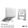 Brateck Portable 6 Level Adjustable Laptop Riser For 11 inches To 15 inches Tablets Books Laptop Stand Holder (AR 12)